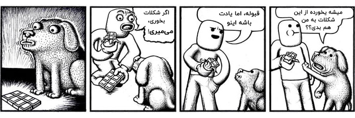 ضرر شکلات برای سگ ها